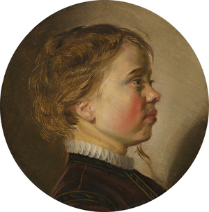 Young Boy in Profile, c.1630 (oil on panel)