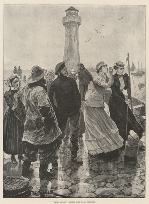 "Yacht Ahoy!" Sooner back than expected (litho)