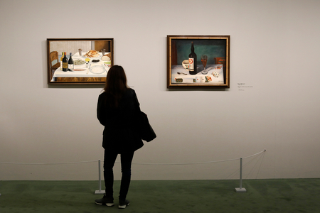 Maillol museum, Paris, France. Visitor.