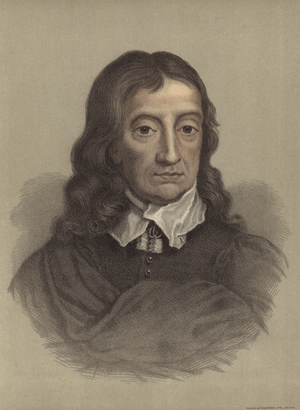 John Milton (colour litho)