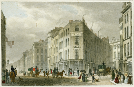 Piccadilly, London, UK (engraving)