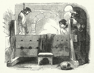 Lollards: Murder of Richard Hunne (engraving)