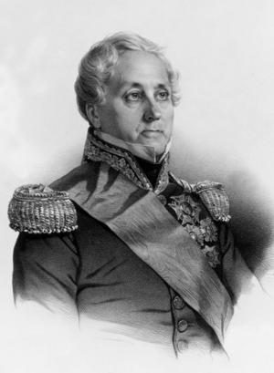 Horace Sebastiani (1772-1851) French marshal, engraving