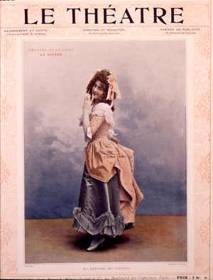 Edmond Audran's operetta 'La Poupée', 1898 (print)