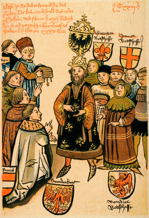 Frederick I, Elector of Brandenburg, Investiture of Frederick,