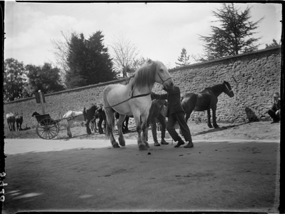 Fosse Way, Stow-On-The-Wold, Cotswold, Gloucestershire, 11 May 1928 - 12 May 1928 (b/w photo)