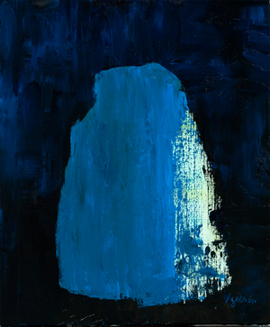 Time 3, 2018 (oil on canvas)