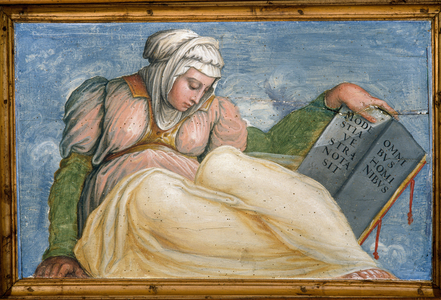 Sibyl, Camera di Abramo, 1542 (fresco)