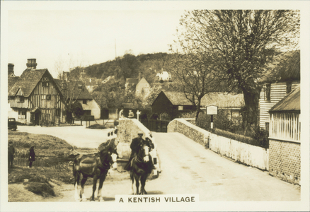 Our Countryside, 1938: A Kentish Village (b/w photo)