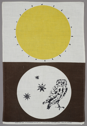Night and Day, 1961-62 (glass cloth)