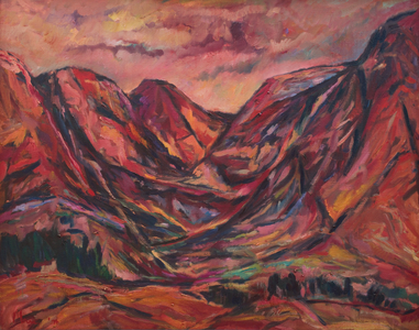 Glen Ceitlin, 1976 (oil on canvas)
