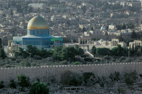 Jerusalem, Israel, view from the Mount of Olives (photo)