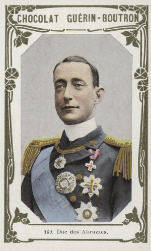 Duc des Abruzzes (coloured photo)