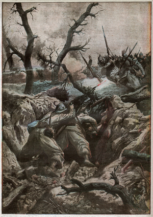 Battle of Verdun, 1916 (print)