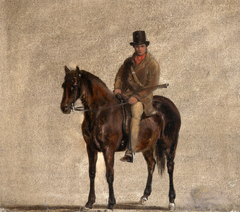 Gamekeeper on Horseback