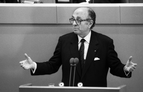 Bundestag Session, 1990 (photo)