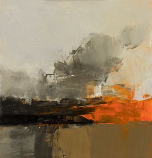 Autumn, 2016 (mixed media on panel)
