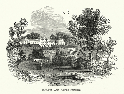 Boulton and Watt's Factory (engraving)