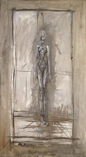 Standing Nude; Nu Debout, 1950-51 (oil on canvas laid on masonite)