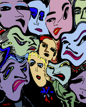 Artist & Friends, 2003 (computer graphics)