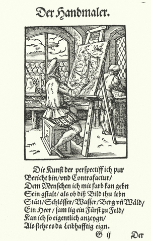The Painter (engraving)