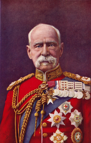 Field Marshal Earl Roberts (colour litho)