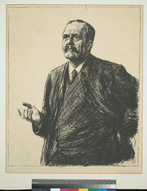 Friedrich Naumann, 1909 (litho, ink on paper)