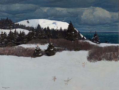 Maine Coast, 1907 (oil on canvas)