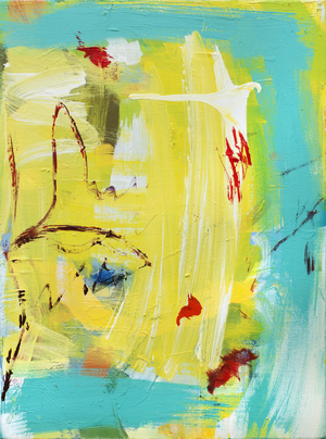 Living Among Trees V, 2017 (acrylic on canvas)