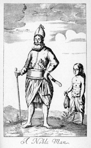 Sri Lanka:' A noble man' (Knox, 1681).