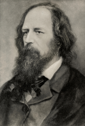 Portrait de Alfred Tennyson , Baron d Altworth  (photo)