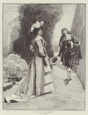 Journeys End in Lovers Meeting (engraving)