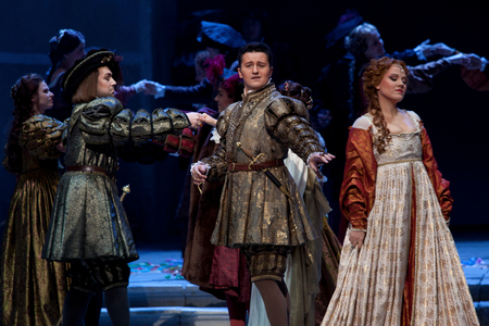 Giuseppe Verdi 's opera Rigoletto. January 2012.