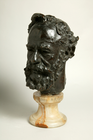 Alphonse Legros, 1881 (bronze)