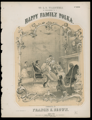 Happy Family Polka, 1857 (sheet music)