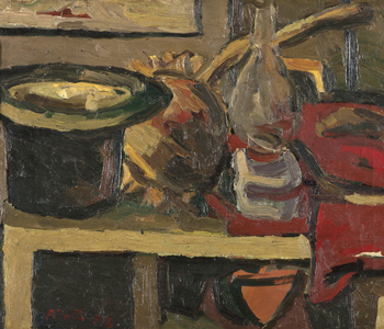 Natura morta con cilindro, 1943