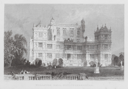 Wollaton Hall, Nottinghamshire (engraving)