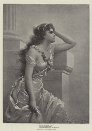 Give me a look, give me a face, That makes simplicity a grace (litho)