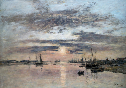 Sunset, 1892 (oil on canvas)