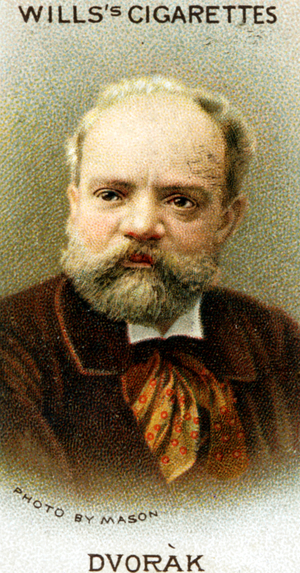 Antonin Dvorak portrait on