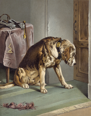 Suspense (chromolitho)
