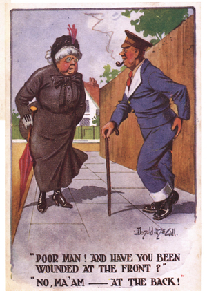 Saucy Seaside, 1940s (print)