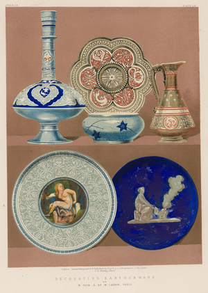 Decorative Earthenware (chromolitho)