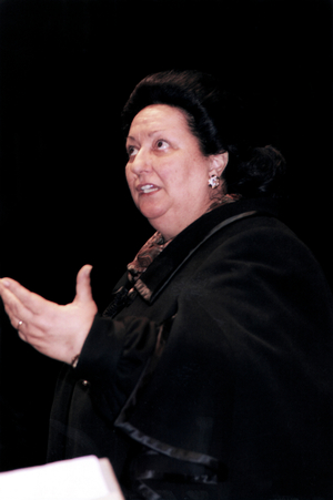 Montserrat Caballe - portrait