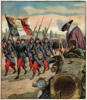 Franco russian alliance, 1913 (print)