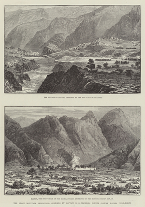 The Black Mountain Expedition (engraving)