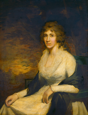 Mrs. George Hill, c.1790-1800 (oil on canvas)