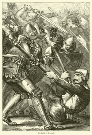 The Battle of Sempach (engraving)
