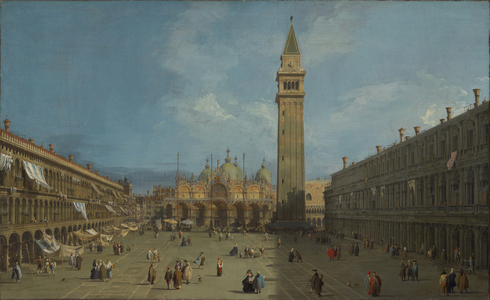 Piazza San Marco, c.1730 (oil on canvas)