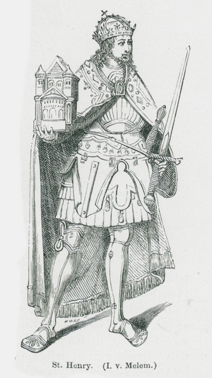 St Henry (litho)